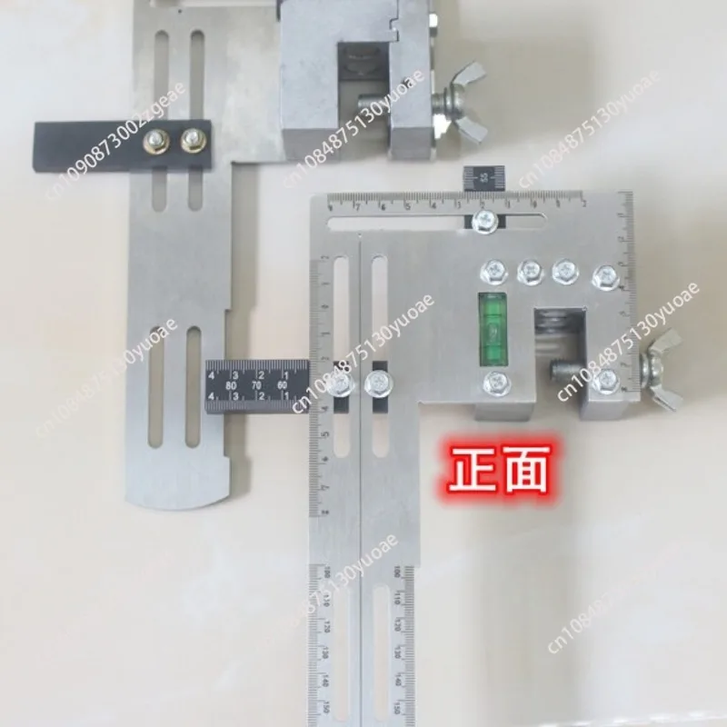 Villa Card Board, Elevator Rail Calibration Ruler, Guide Rail Positioning Ruler, Elevator Guide Rail Calibration Instrument