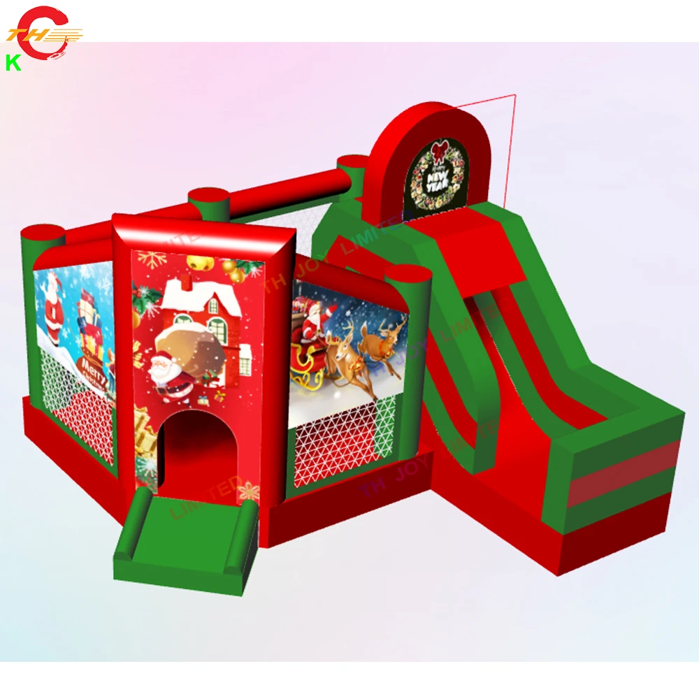 Maglione gonfiabile Moonwalk dell'aria gonfiabile della telone del PVC commerciale del buttafuori gonfiabile della scivolo di Halloween della nave veloce per i bambini