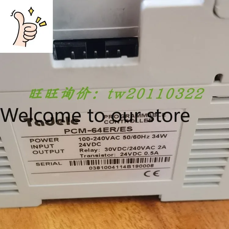 

【Физическое фото】 Программируемый контроллер PCM-64ER/ES Microsecond VMMORE (Тед Алтаделе)