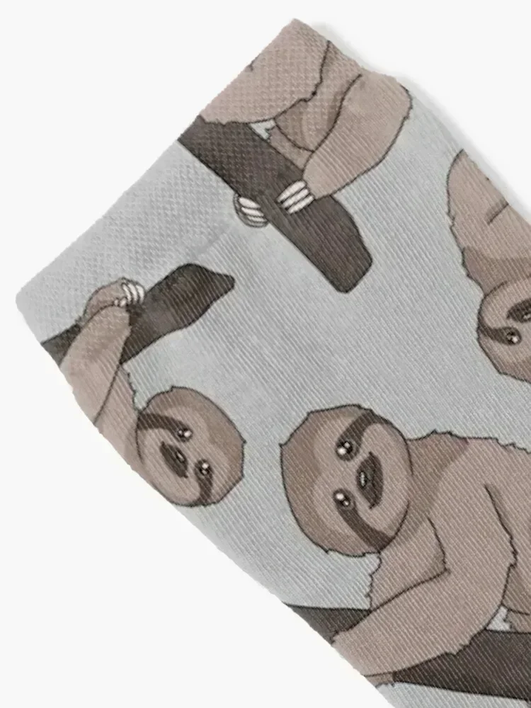 Sloth Pattern Socks Children's sheer Stockings funny sock Socks Women Men's