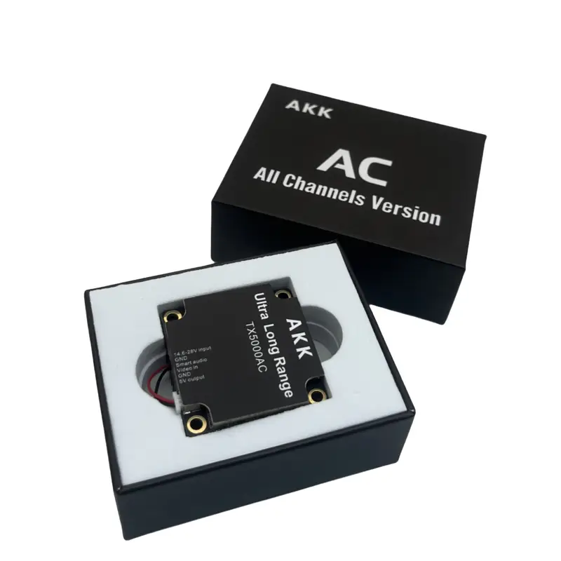 AKK FPV VTX TX5000AC Ultra Long Range 96CH 5W 4.9G-6G Ultra Wide Band Video Transmitter - Image 6