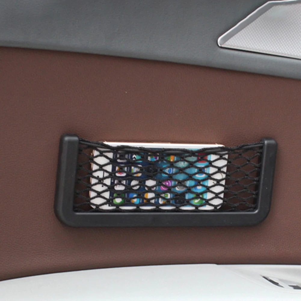 Zigaretten elastische Form und Stil Organizer Auto Halter Netz Mesh Mesh Net Note Halter OEM Nummer Paket Inhalt