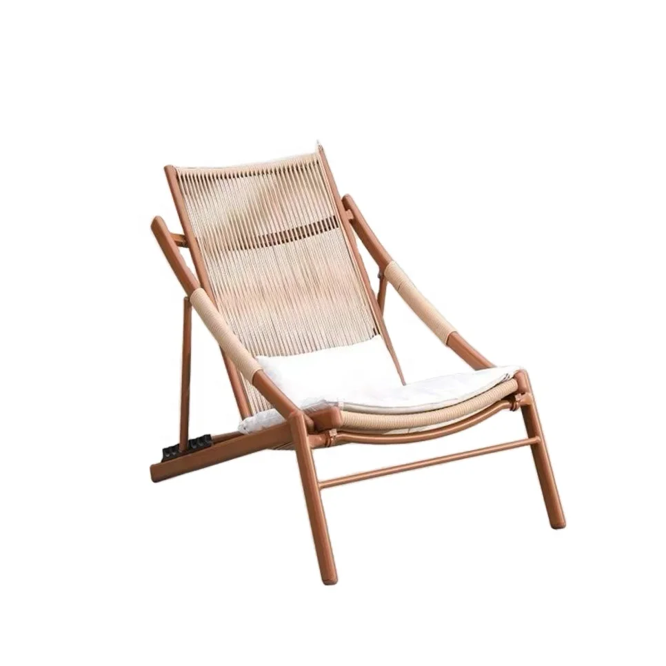 Manufacturers Direct Outdoor Folding Recliner Balcony Leisure Pull People Sofa Outdoor Table And Chair