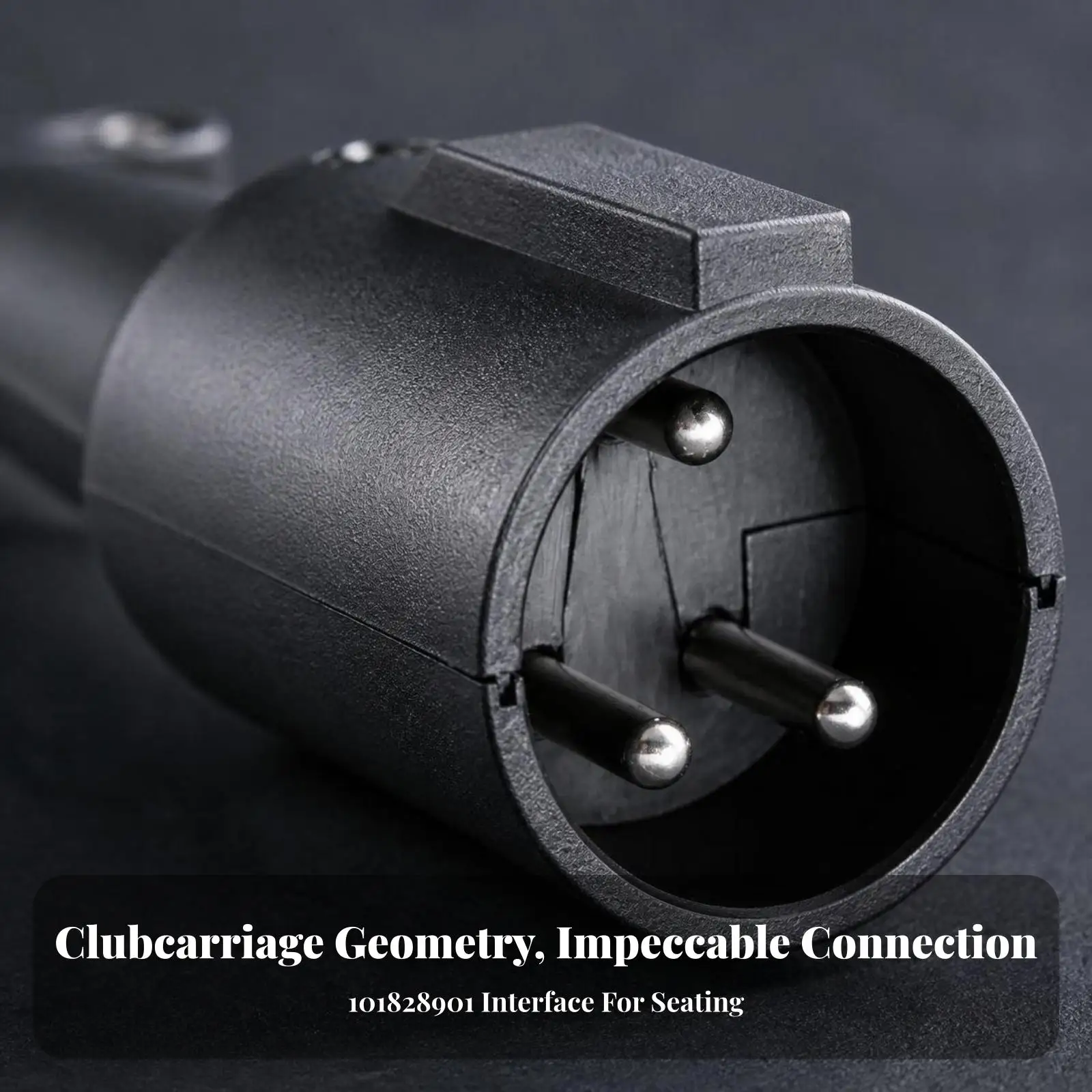 48V Golf Cart Charging Connector Plug Replacement Part for Club Car DS Precedent Metal Pin Design