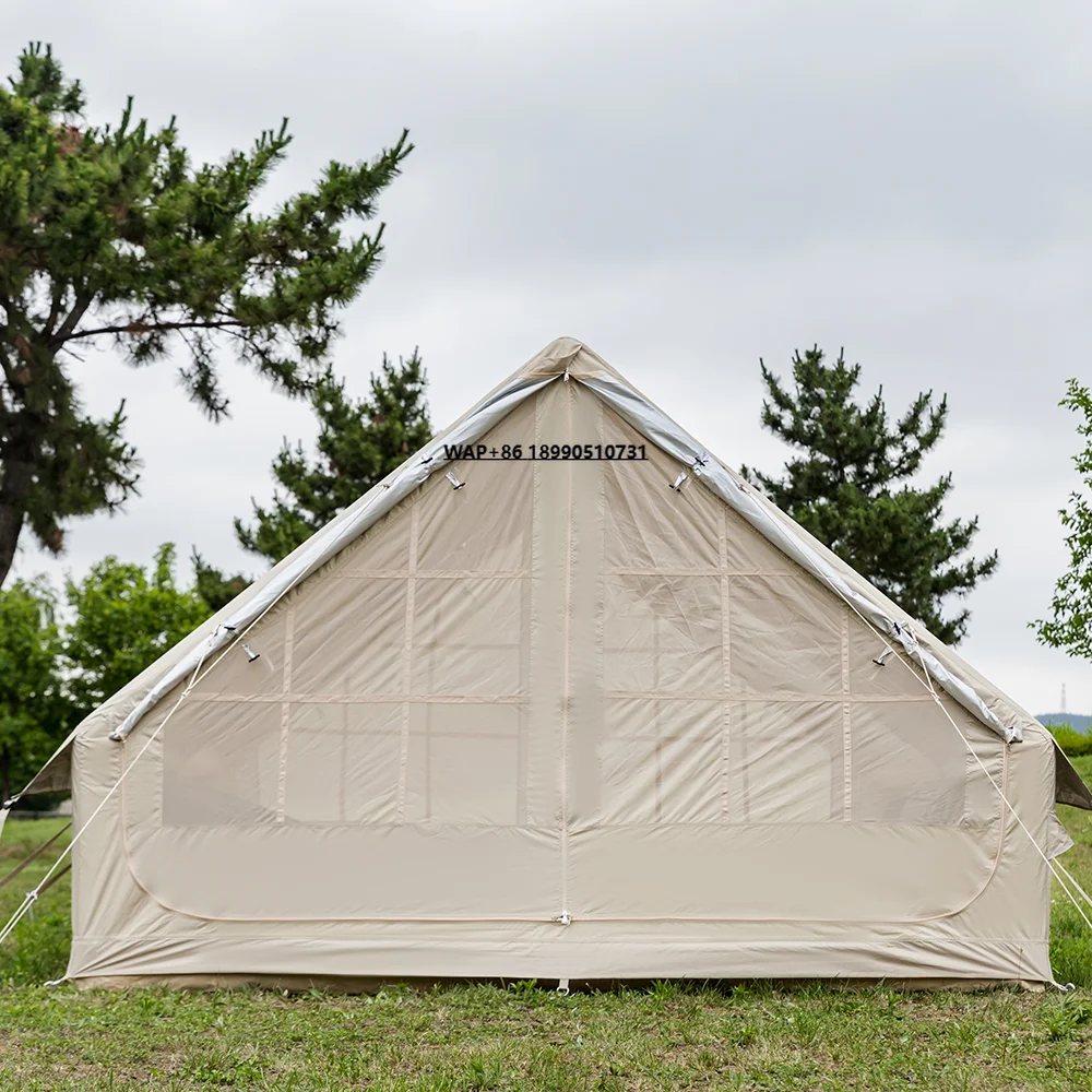 

Inflatable Tent Outdoor Camping Folding Portable Cabin Thickened Rain Camping Overnight Equipment