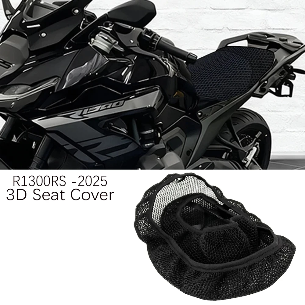 

Для BMW R1300 RS 2025-R 1300 RS Дышащая подушка сиденья Защитный чехол на седло 2025 R1300 RS Сиденье водителя и пассажира Co