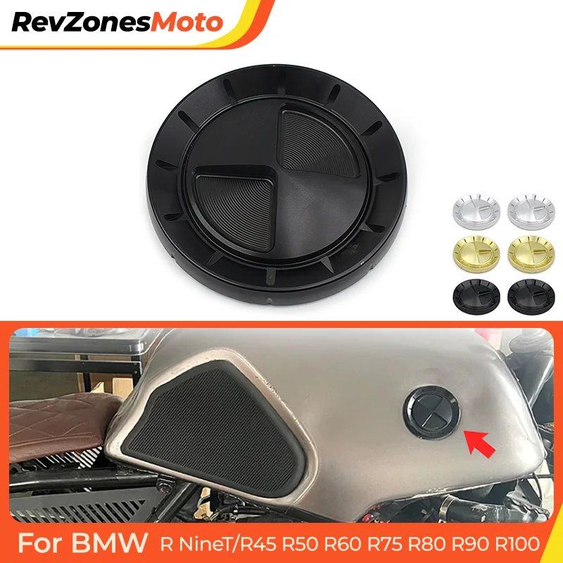 For BMW R NineT Fuel Tank Badge Emblem Aluminum for R45 R50 R60 R75 R80 R90 R100 K1 K75 K100 Motorcycle Tank Gas Sticker