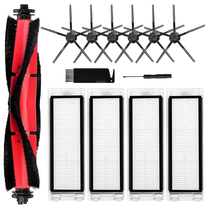 

Запасные части для робота-пылесоса Roborock Q5, Q5+, Q5 Plus, основная боковая щетка, комплект аксессуаров для фильтра Hepa