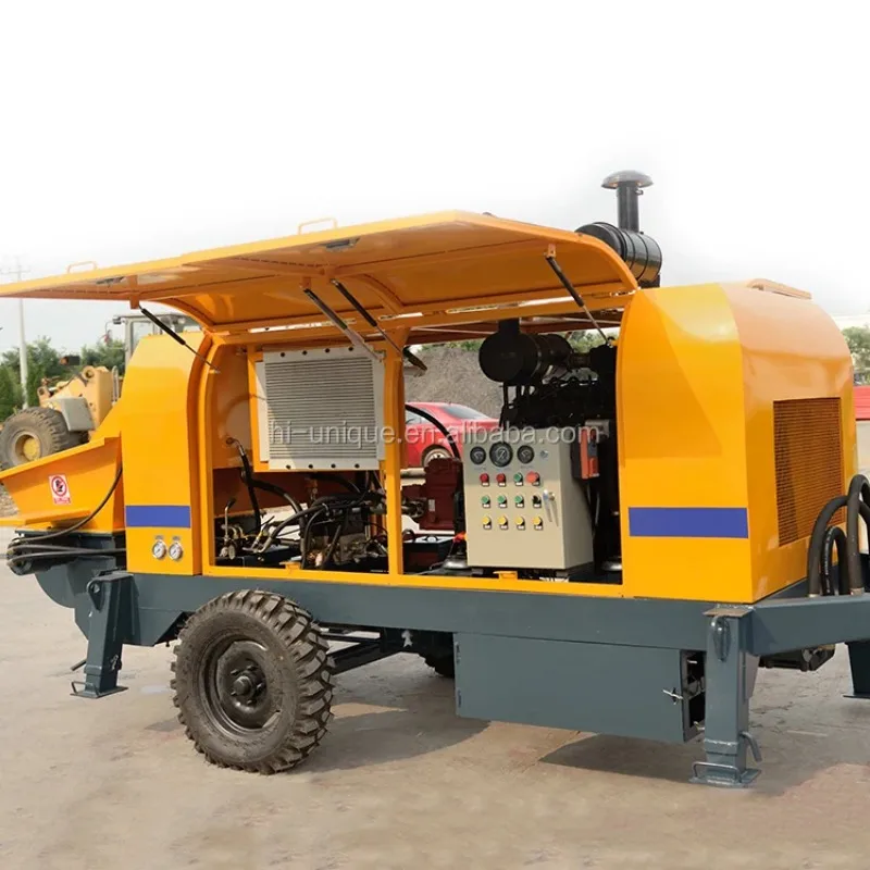 Factory Direct High Quality Contact Shwing Concrete Pompe Europe Mixer Concrete Pump