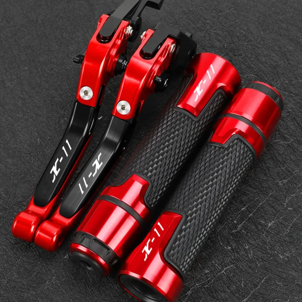 

Motorcycle Accessories FOR HONDA X11 X-11 1999 2000 2001 2002 Folding Brake Clutch Levers Handlebar Grip Handles bar Hand Grips