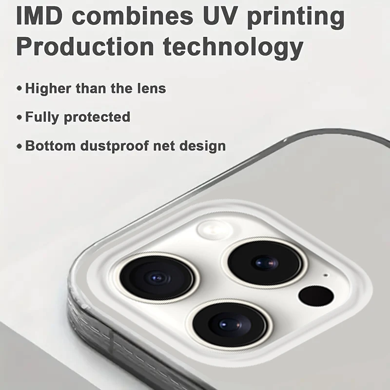 لتقوم بها بنفسك آيفون 16 15 14 13 12ProMax تخصيص الصورة الخاصة ريشة الشاش قذيفة سيليكون المتقدمة هاتف محمول واقية Co #6