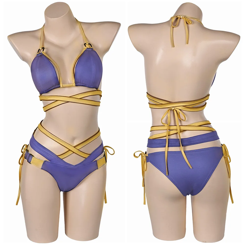 Jeu Sto.org Eve Cosplay Costume pour femme, maillot de bain adulte, maillot de bain d'été, bikini, tenues de carnaval d'Halloween, fête trempée