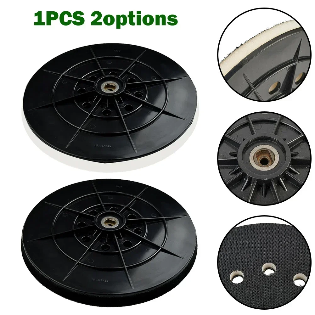 Drywall Sander Hook And Loop 8hole 9inch 215mm Backup Pad With 6mm Thread Sanding Pad Backing Disc Polisher Grinding