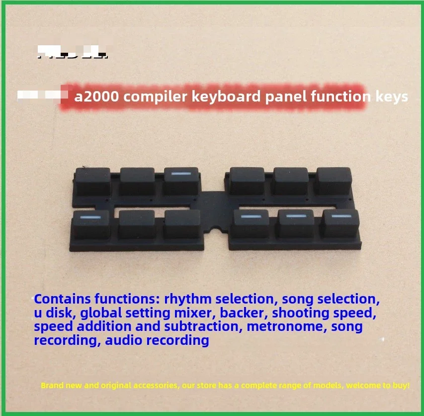 Suitable for ME*D*ELL A2000 Arranging keyboard/electronic keyboard rhythm function key conductive adhesive/original