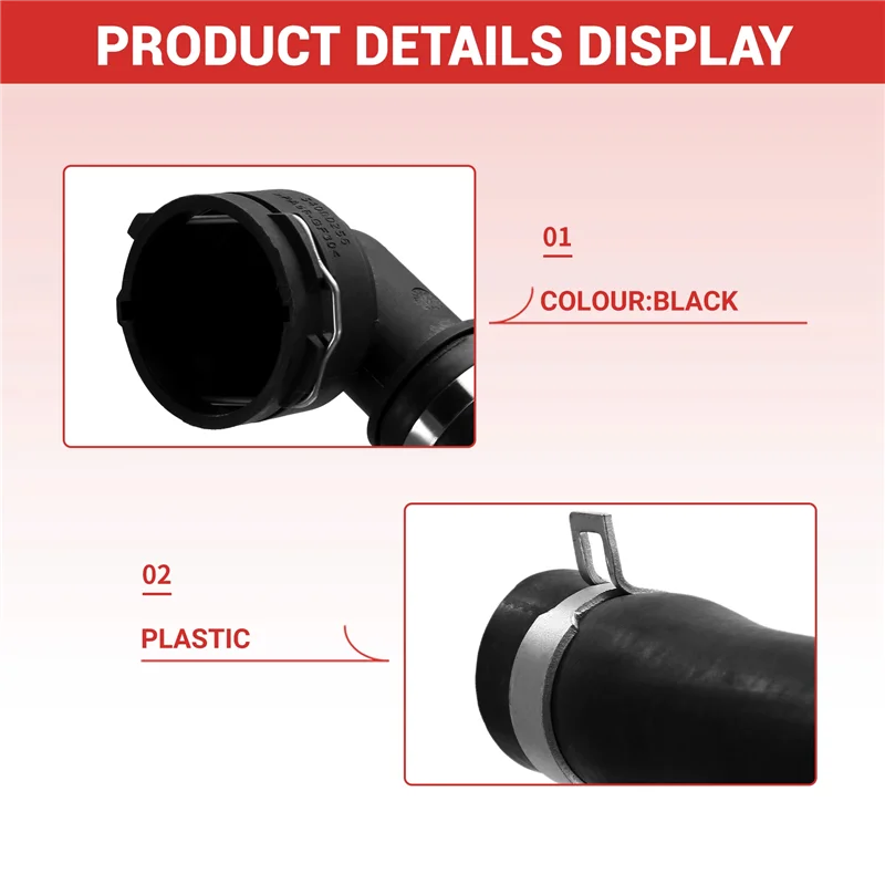 

LR006135 Radiator Hose For Land Rover Freelander 2 2006-2015 Car Accessories Engine Cooling Hoses