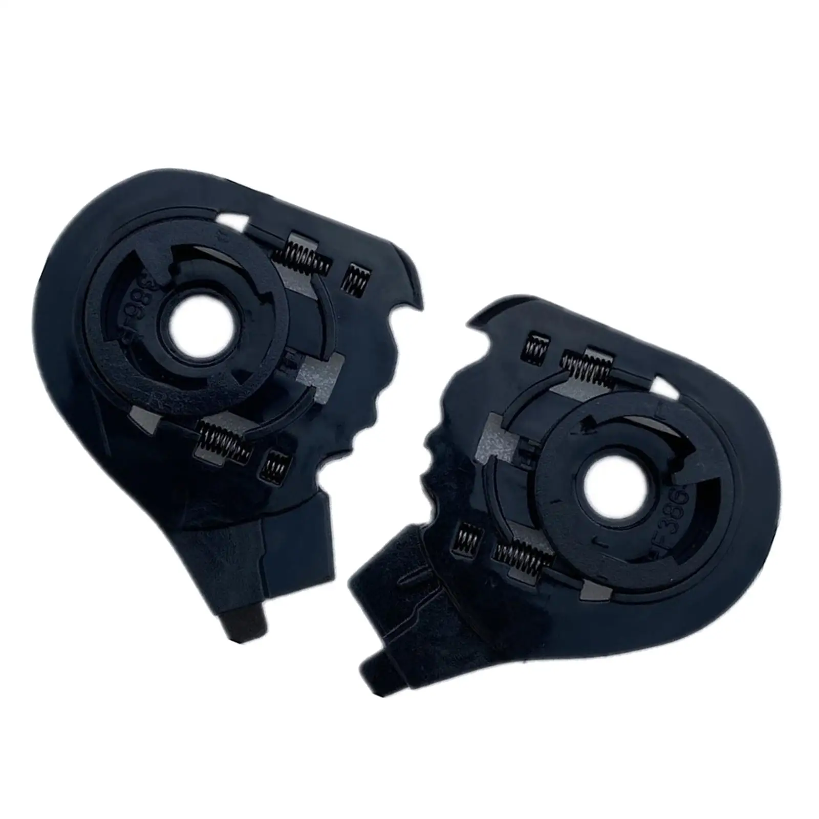 

2Pcs Motorcycles Helmet Lens Base Replace Side Plate Helmets Visor Mounts Fits for Ff325 Ff394 325 370 386