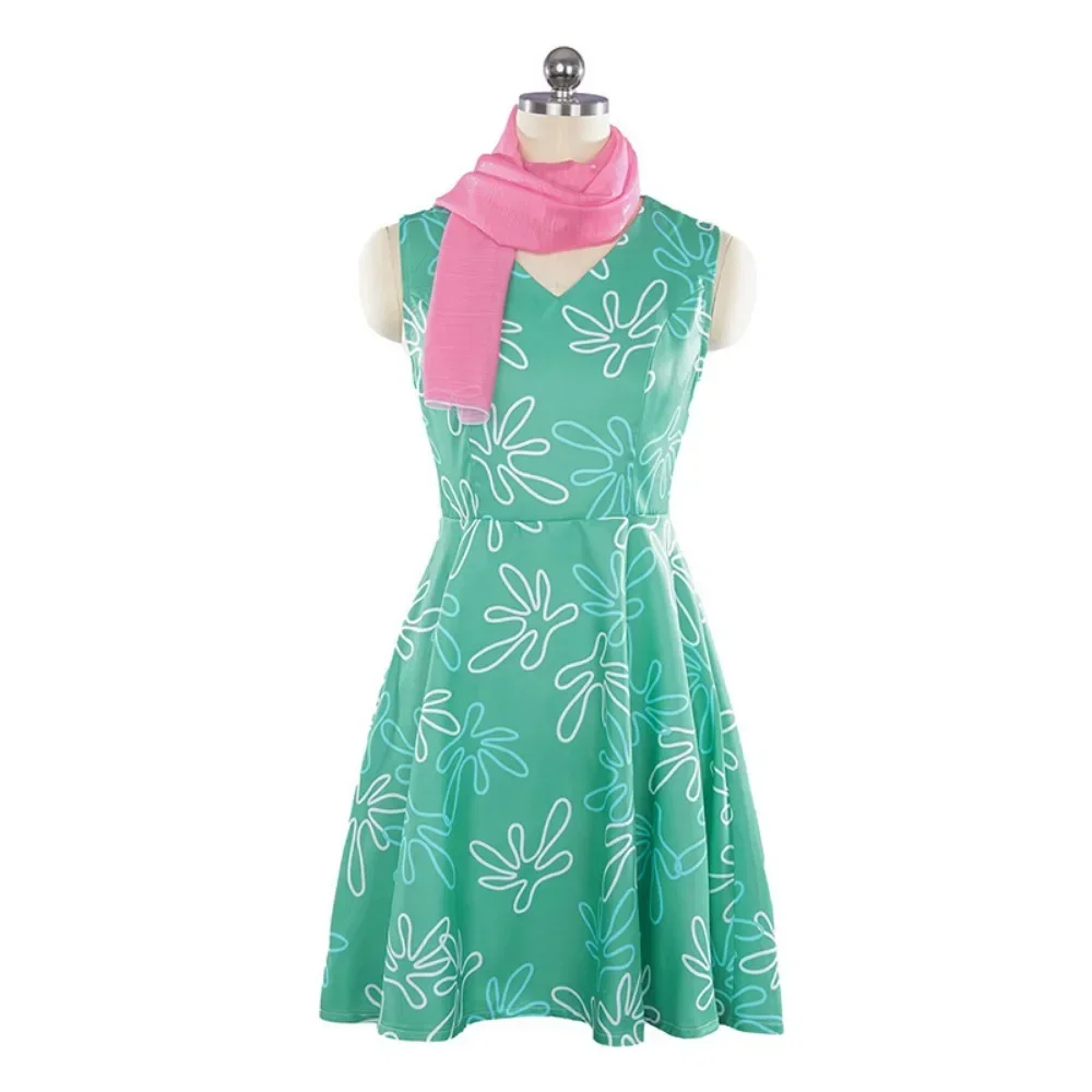 أنيمي فيلم داخل الفرح الحسد تأثيري حلي الحزن القلق الاشمئزاز فستان للكبار هالوين كرنفال ملابس للحفلات لعب الأدوار