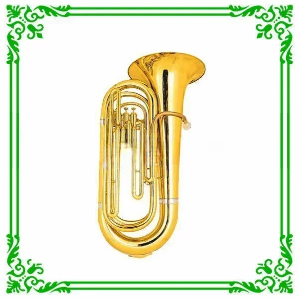 High Grade Brass Bb Key Plastic Tuba/ Brass Instrument