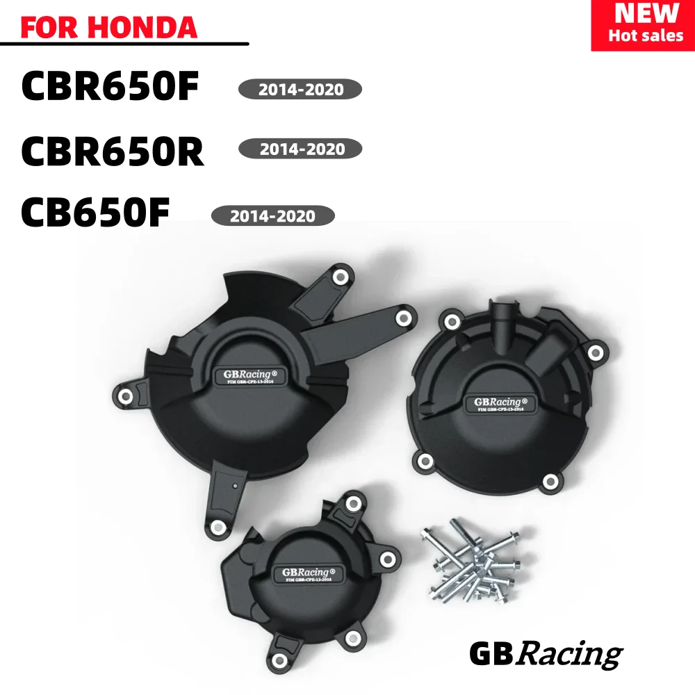 GBRacing CBR650R 2019-2020 CBR650F 2014-2020 CB650F 2019-2020 HONDA Motorcycle AC Generator Clutch Protective Cover Accessories