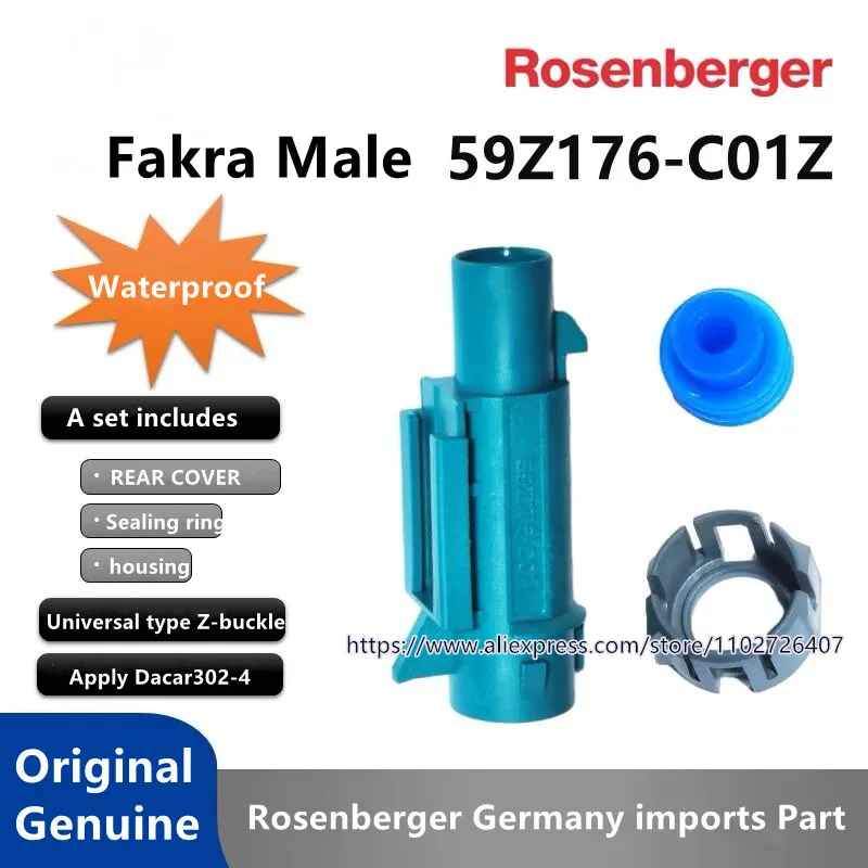 Original Rosenberger Waterproof Fakra Female 59Z163-003Z 59K14J