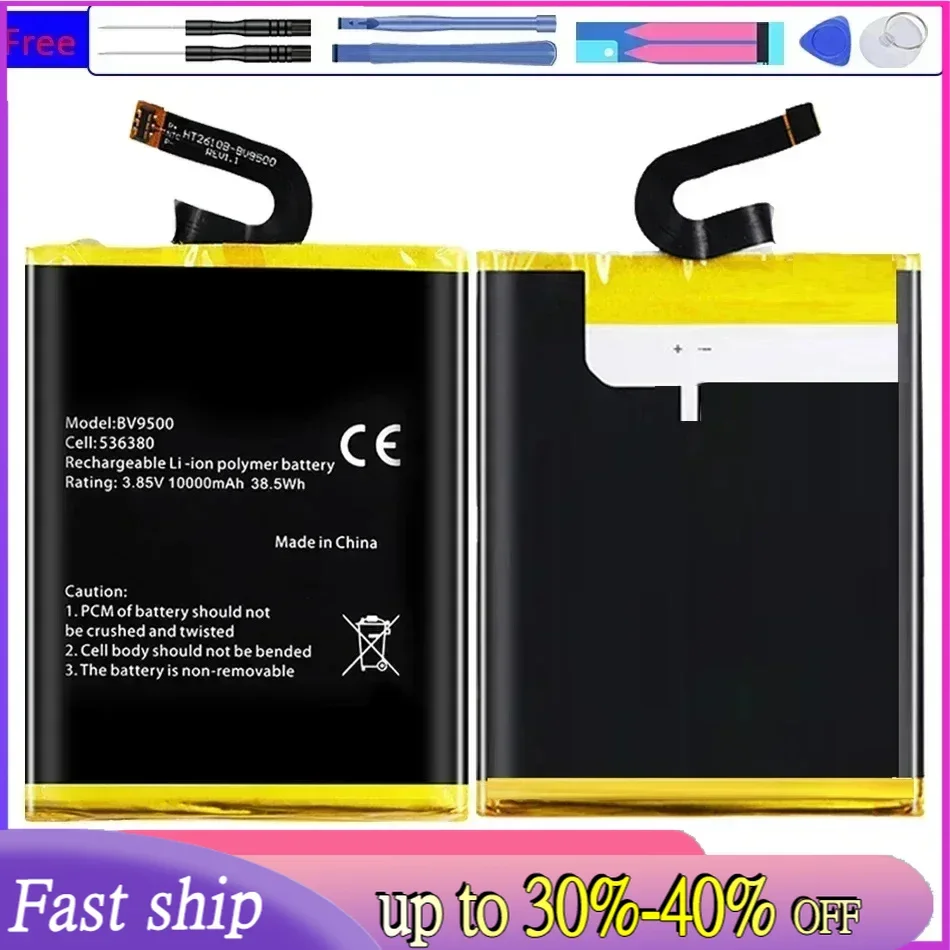 Battery 10000Mah For Blackview BV9500 PRO Bateria