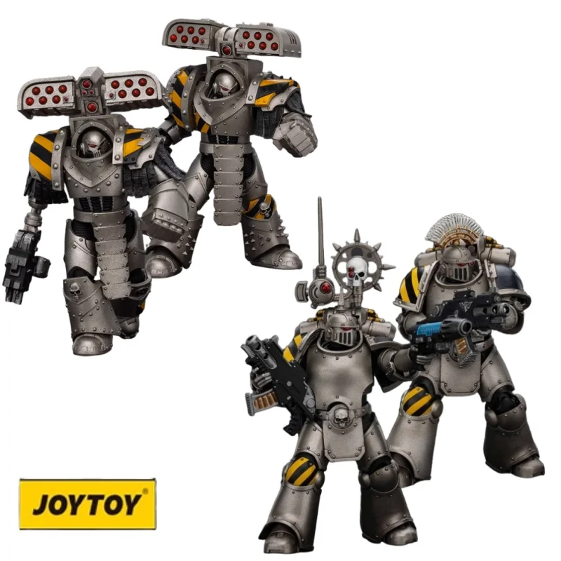 [AUF LAGER] JOYTOY Warhammer 30K 1/18 Action-figuren lron Warriors MKlll Taktische 2PCS Anime Militär Modell