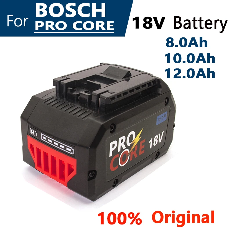 

For BOSCH Professional 18V 21700 Battery 12.0AH ProCORE 18V Li-ion Replacement for BAT609 BAT618 with bms