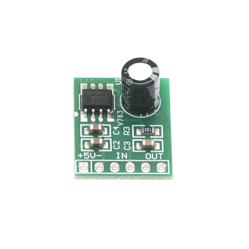 Mini XPT8871 Mono Stereo Lithium Battery Power Amplifier Board 6W Sing Machine Module 3v 5v 5W Audio Output Input