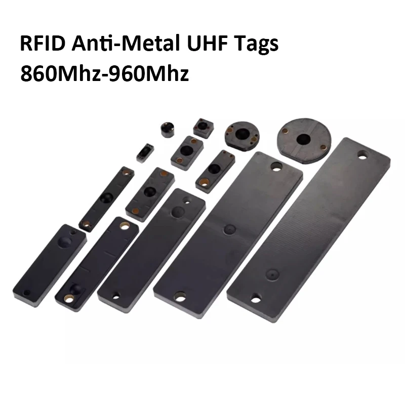 Long Range RFID UHF Anti-Metal Tags 860-960mhz High-Temperature Resistant And IP68 Waterproof ISO18000-6C PCB Tags Sticker