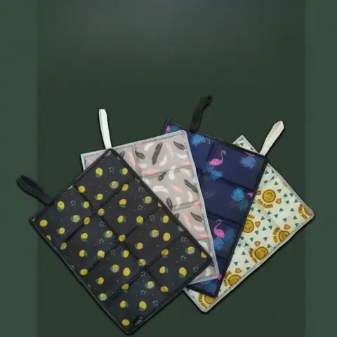 1pcs 8-Fold Thickened Foam Seat Pad Portable Outdoor Foldable Cushion Moisture Proof & Cool Isolation Mat for Travel & Camping