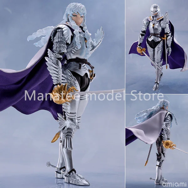 BANDAI SPIRITS Original S.H.Figuarts Griffith PVC Action Figure Anime Model Toys Collection Doll Gift