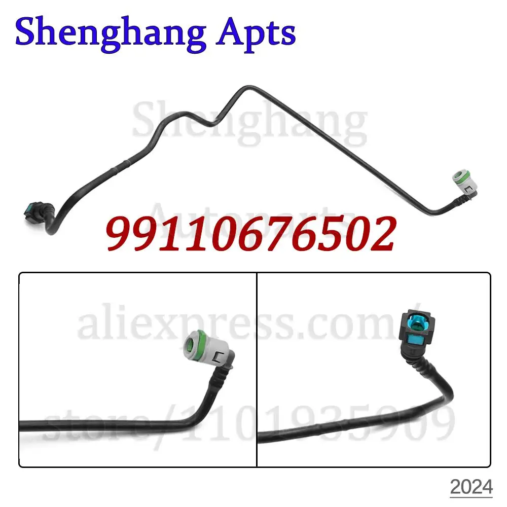 

LH RH Radiator Coolant Breather Hose Line For Porsche 911 991 Boxster 718 Cayman 99110676502,99110676602