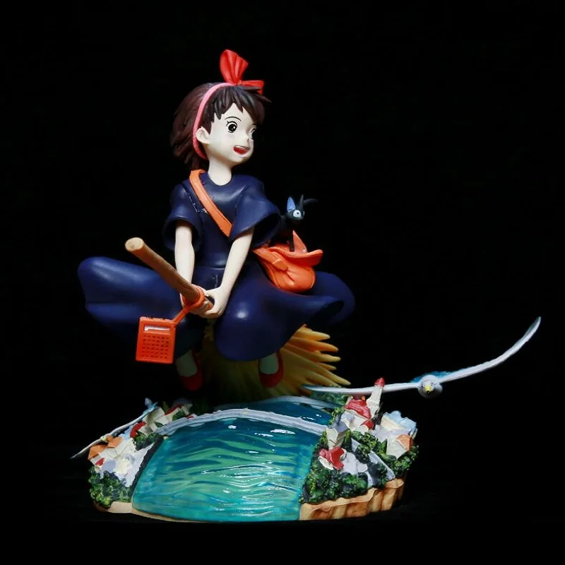 Kikis Lieferservice Little Witch Kiki Actionfigur zum Sammeln, Modellspielzeug, Weihnachtsgeschenk, Desktop-Ornamente