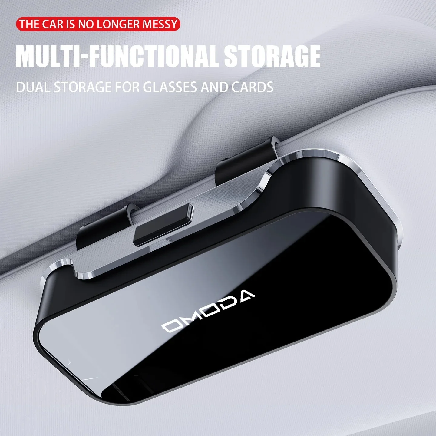 Car Sun Visor Shock‑proof Eyeglasses Holder Sunglasses Storage Box For Chery Omoda 5 Tiggo 4 Pro Tiggo 7 Jaecoo J7 J8 Jetour Veh