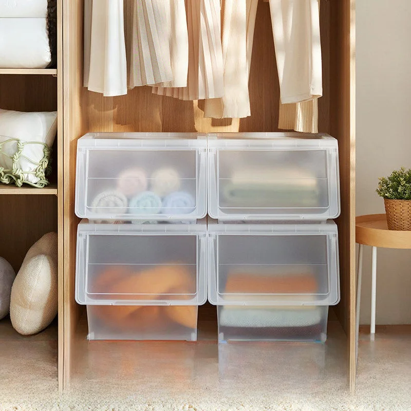 tenma-scatola-portaoggetti-impilabile-per-giocattoli-e-vestiti-per-bambini-organizer-con-coperchio-ribaltabile-apertura-frontale-in-plastica-giapponese-a-tinta-unita