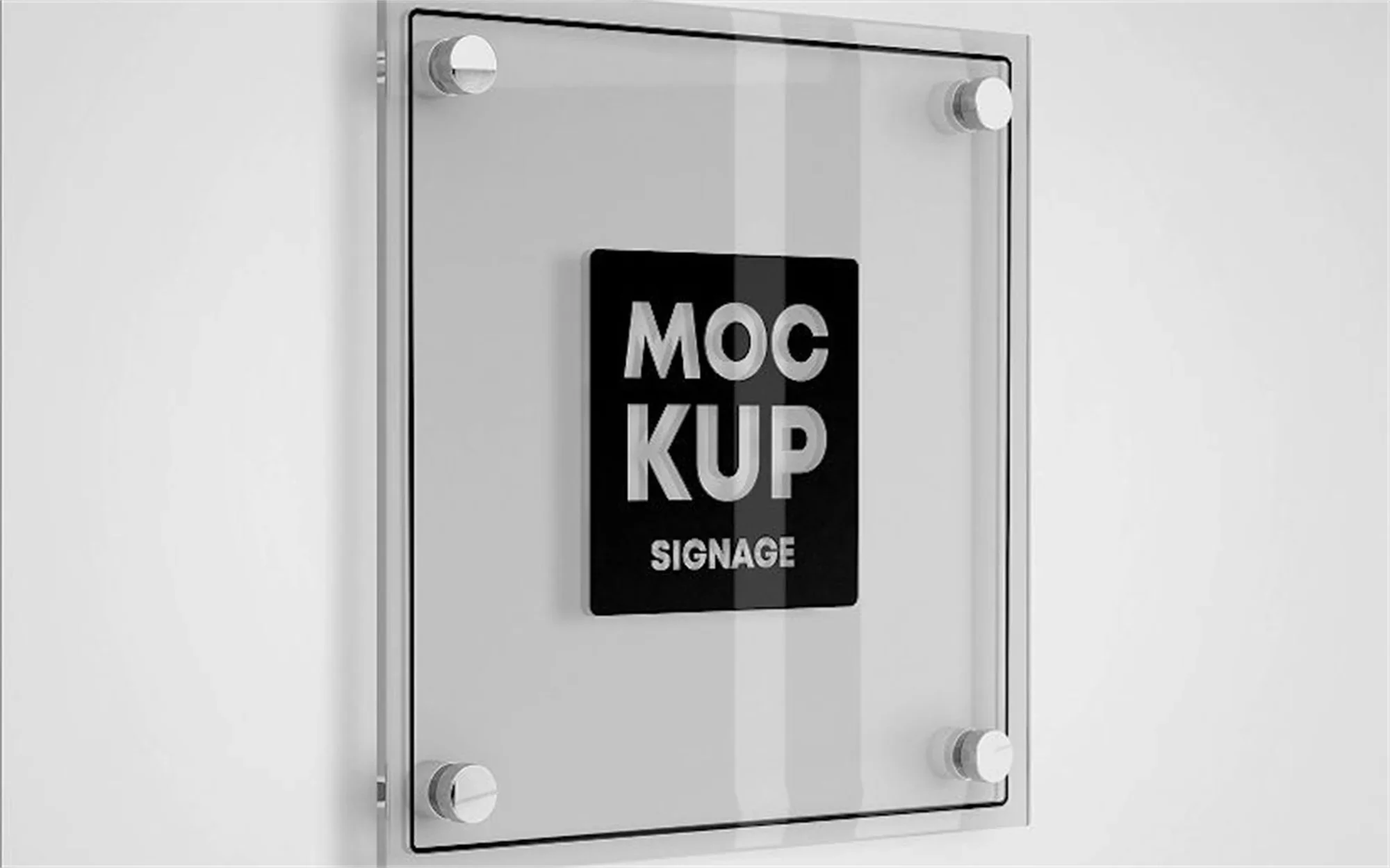 Business Customized Acrylic Perspex Plates Decorative House Signs, Logo Beauty Salon Nails Studio Wall Aesthetic Decor Sign