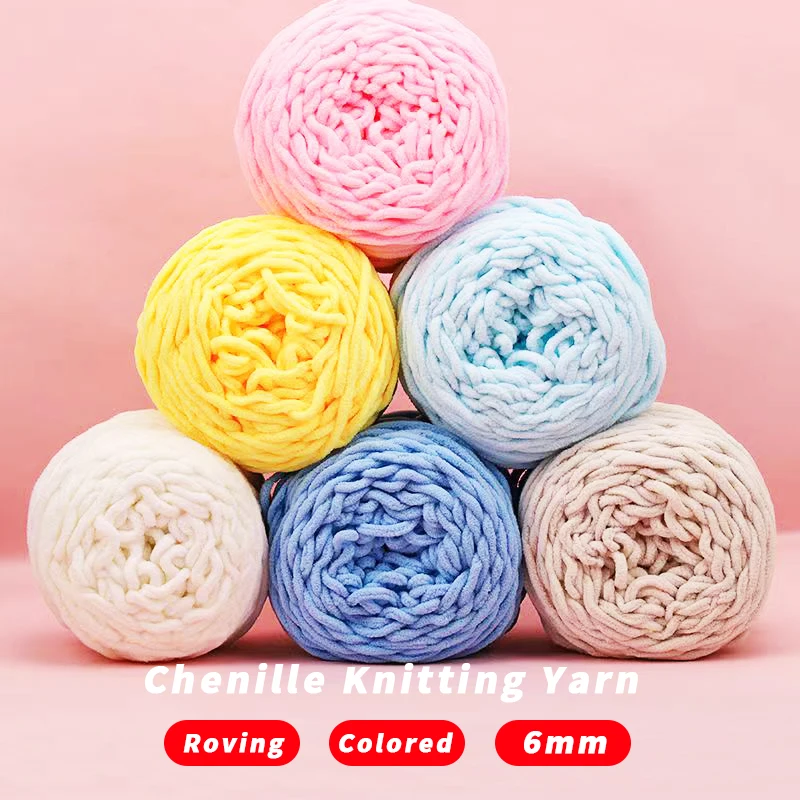 chenille yarn Wool crochet for Chenille Knitting Yarn wool thread Hats Knit amigurumi DIY threads for knitting mix