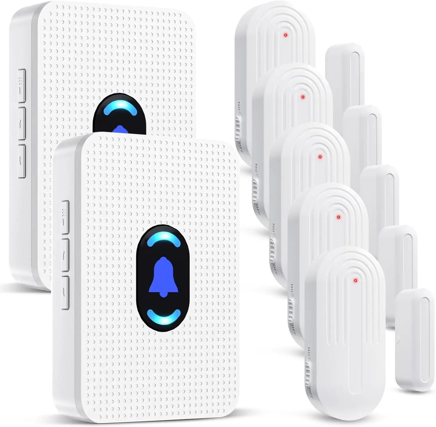 

Wireless Door Chime with 800ft Range, 20 Ringtones, Adjustable Volume for Home and Business Entry Alerts