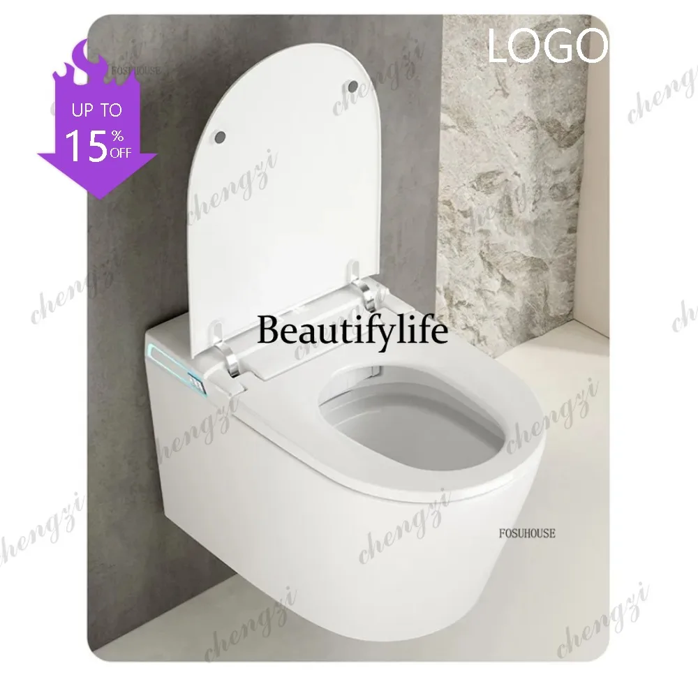 

M183 Wall Mounted Smart Toilet Home Automatic with Water Tank Suspension No Water Pressure Limit Toilets Bathroom Fixture