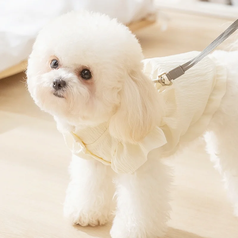 Fashion Pet Dog Dress Cute Soft Dog Clothes Summer Puppy Princess Skirt Pet Cat Wedding Dress Dog Costumes Chihuahua Pet Clothes