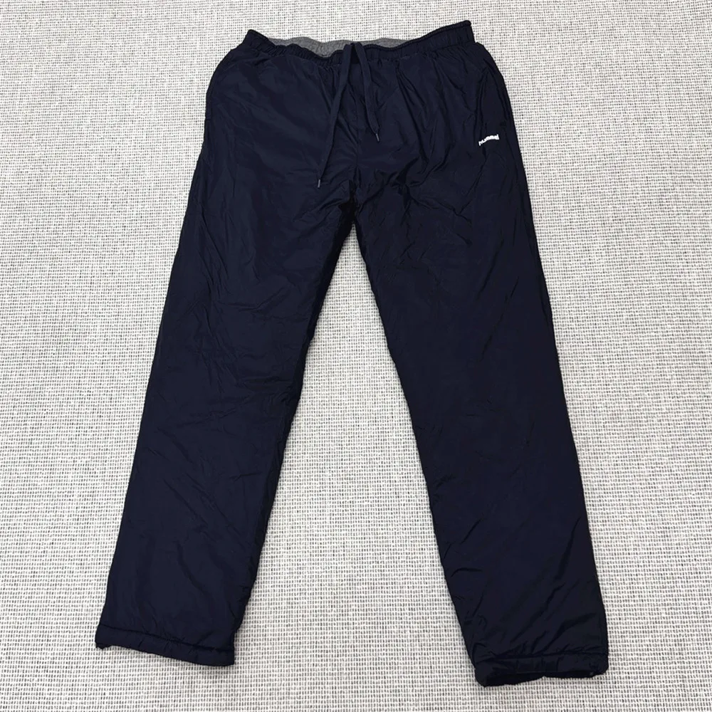 

Уличные ветрозащитные теплые легкие хлопковые брюки, мужские повседневные длинные брюки, походные спортивные брюки, прямые брюки, свободный крой, чистый цвет