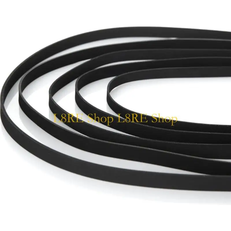 L8RE Recorder Maintenance Set Rubber Belt Replacement Belt Record Player Drive Belts