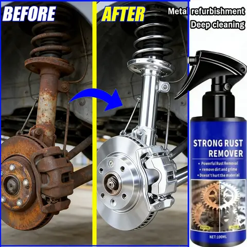Multifunctional Car Rust Remover Used for Removing Rust Providing Surface Protection on Car Brake Pads Iron Metal Surface 1/3PCS