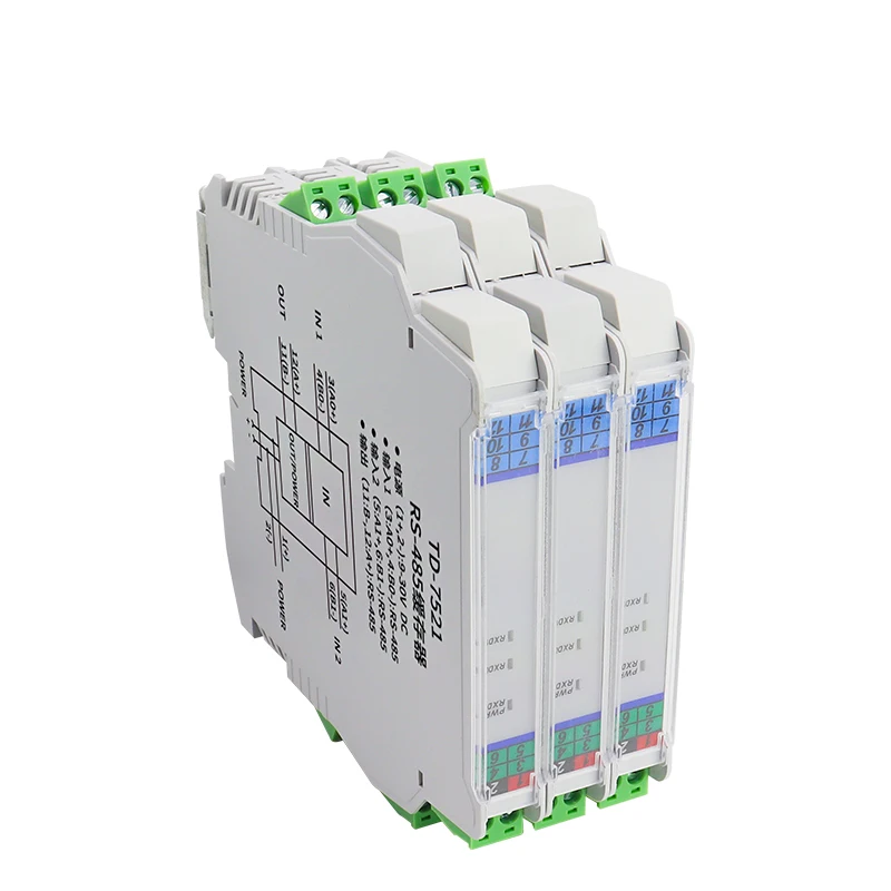 RS-485 2 호스트 캐시 절연 리피터 RS-485 스플리터