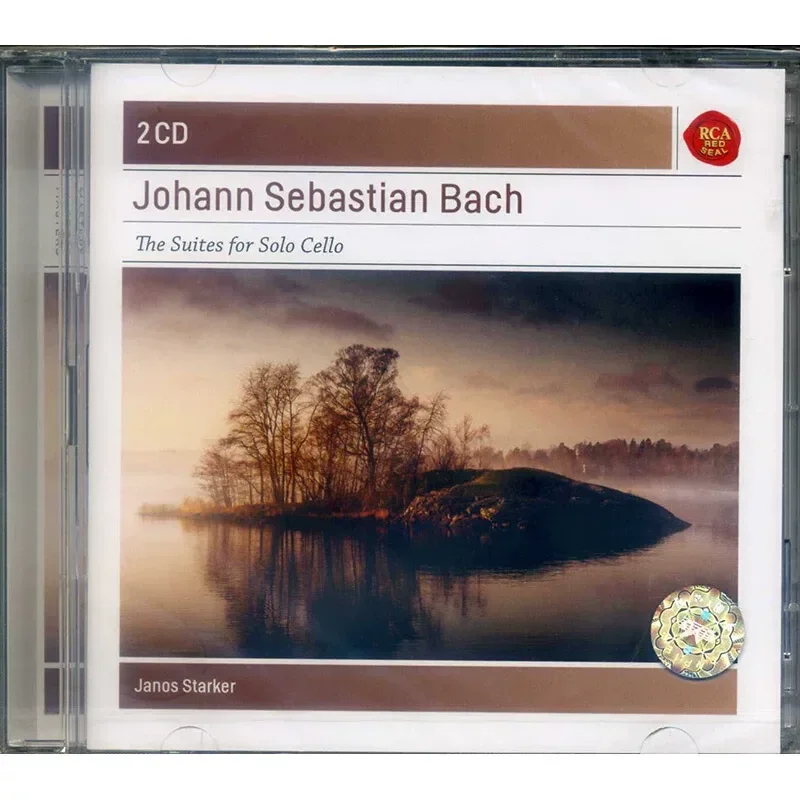 

Genuine Janos Starker Bach Six Cello Unbacked Tracks Imported CD for Classical Music Enthusiasts