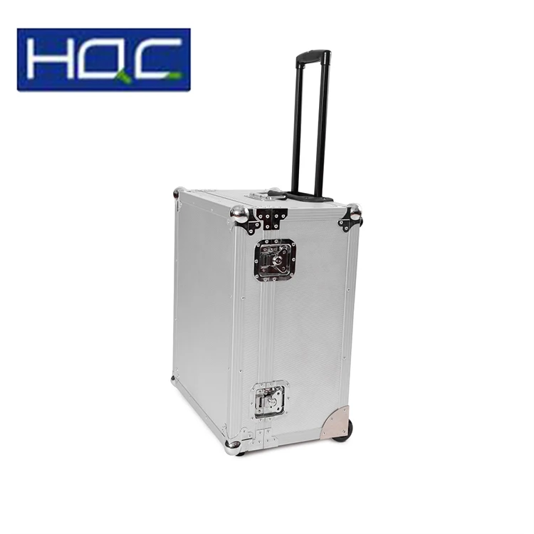 Factory Professional Custom Air Aluminum Tool Trolly Flight Case for Music Dj Equipment Shipping Box