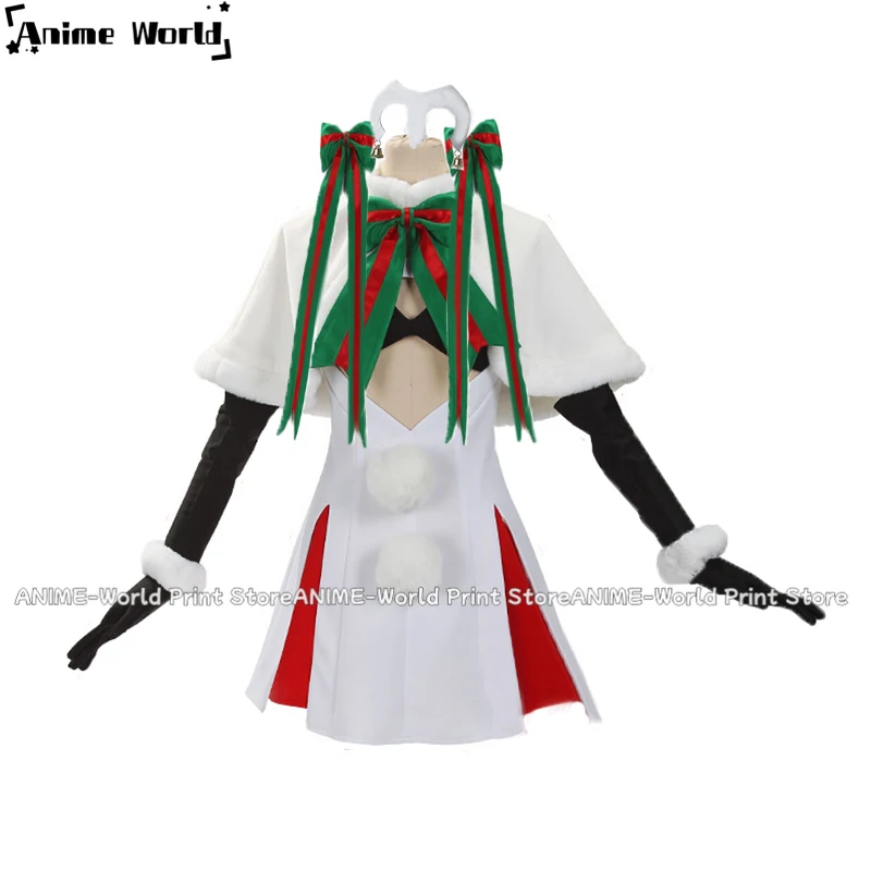 

《Custom Size》Anime Fate Grand Order Cosplay Costumes Lancer Servant Jeanne d'Arc Alter Santa Lily Cosplay Costumes Christmas