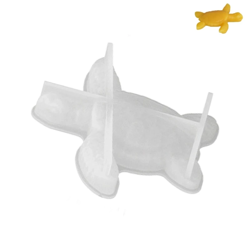 Silicone Turtles Casting Mold for Candle, Resin, and Plasters, Recyclable Detailed Sea Turtles Mold for DIY J0MC