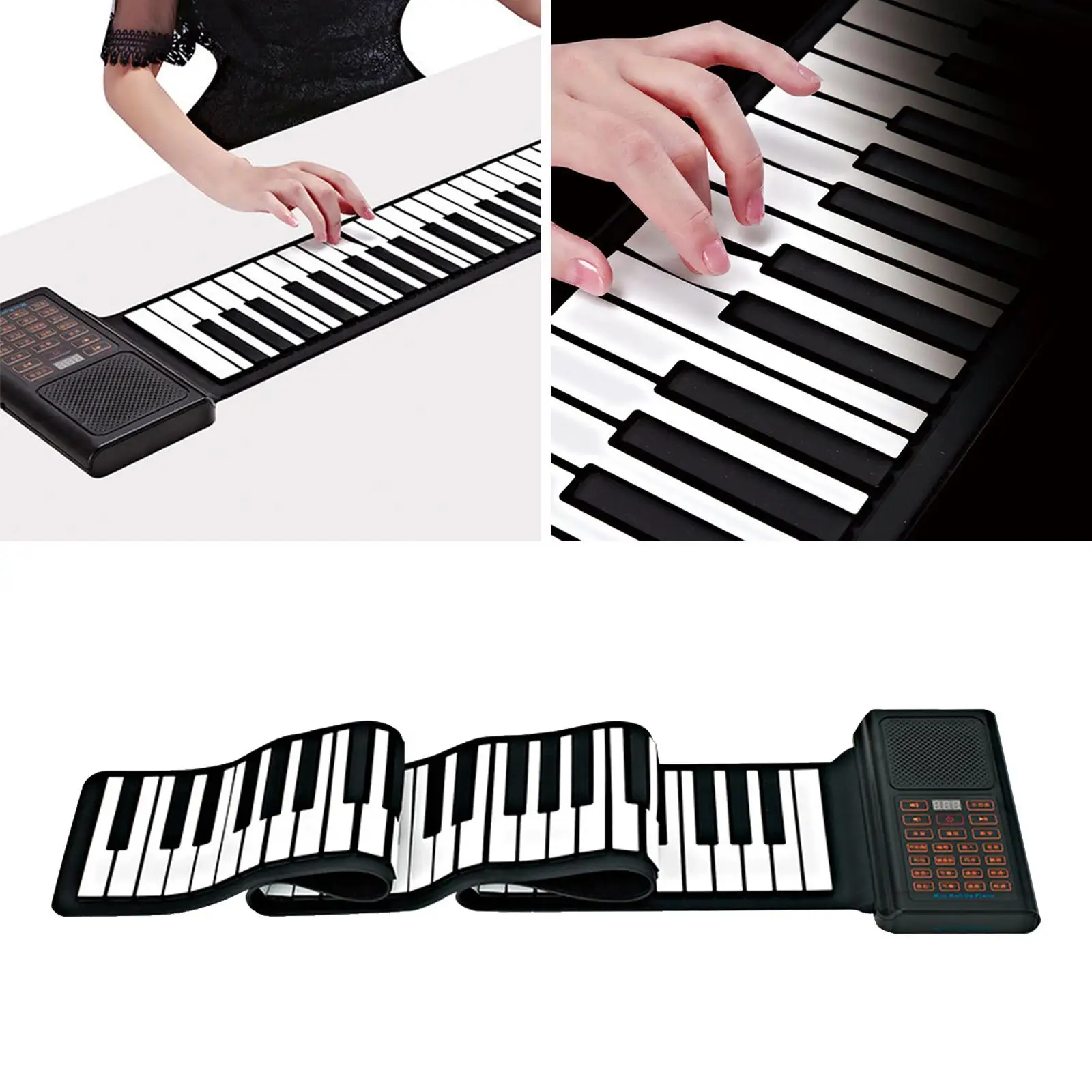 Piano électronique de voyage pour enfants et adultes, cadeau de vacances