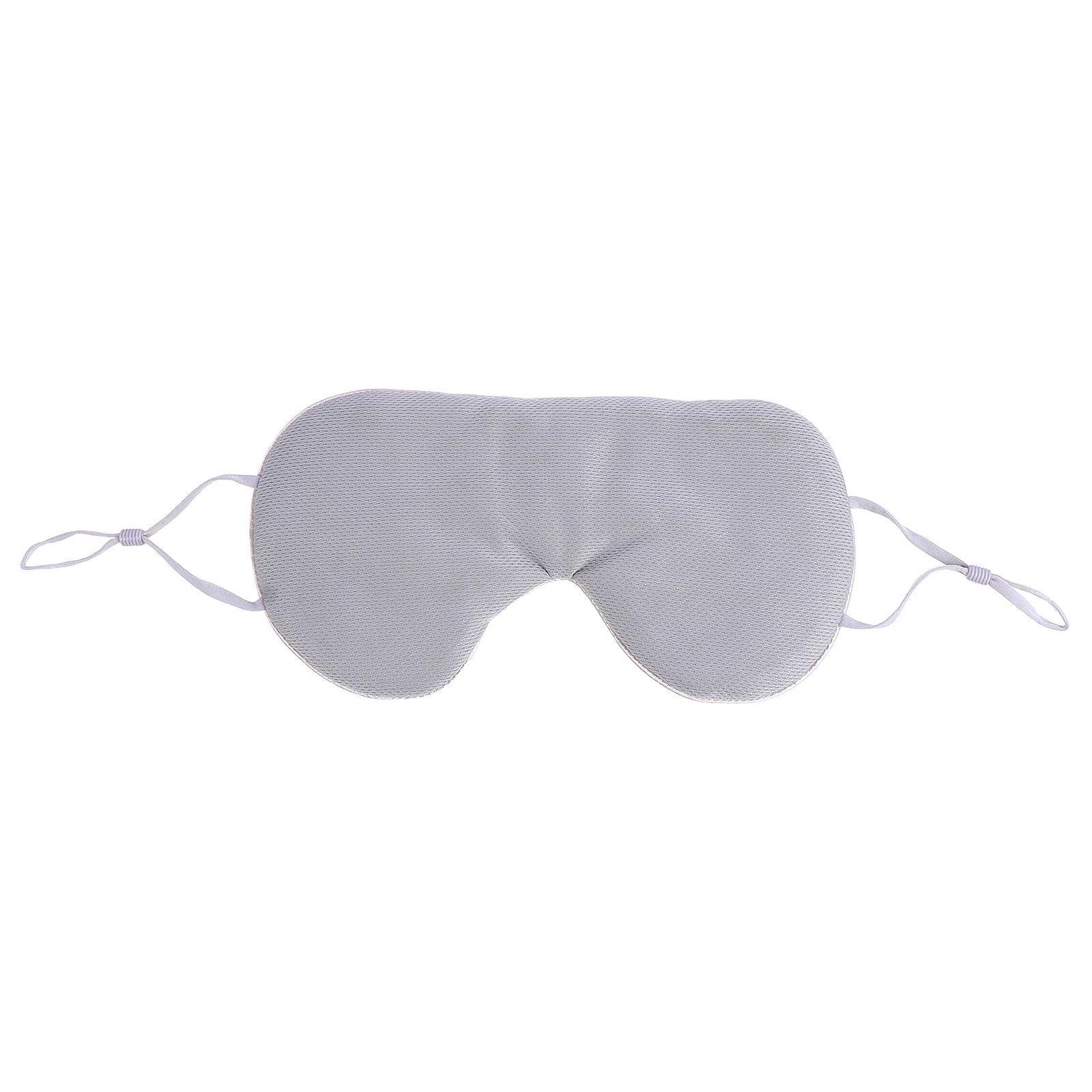 

Cooling Sleeping Eye Mask Satin Silk 100% Polyester Adjustable Comfortable Warm Soft Travel Home Hotel Use Shading Eye Patch